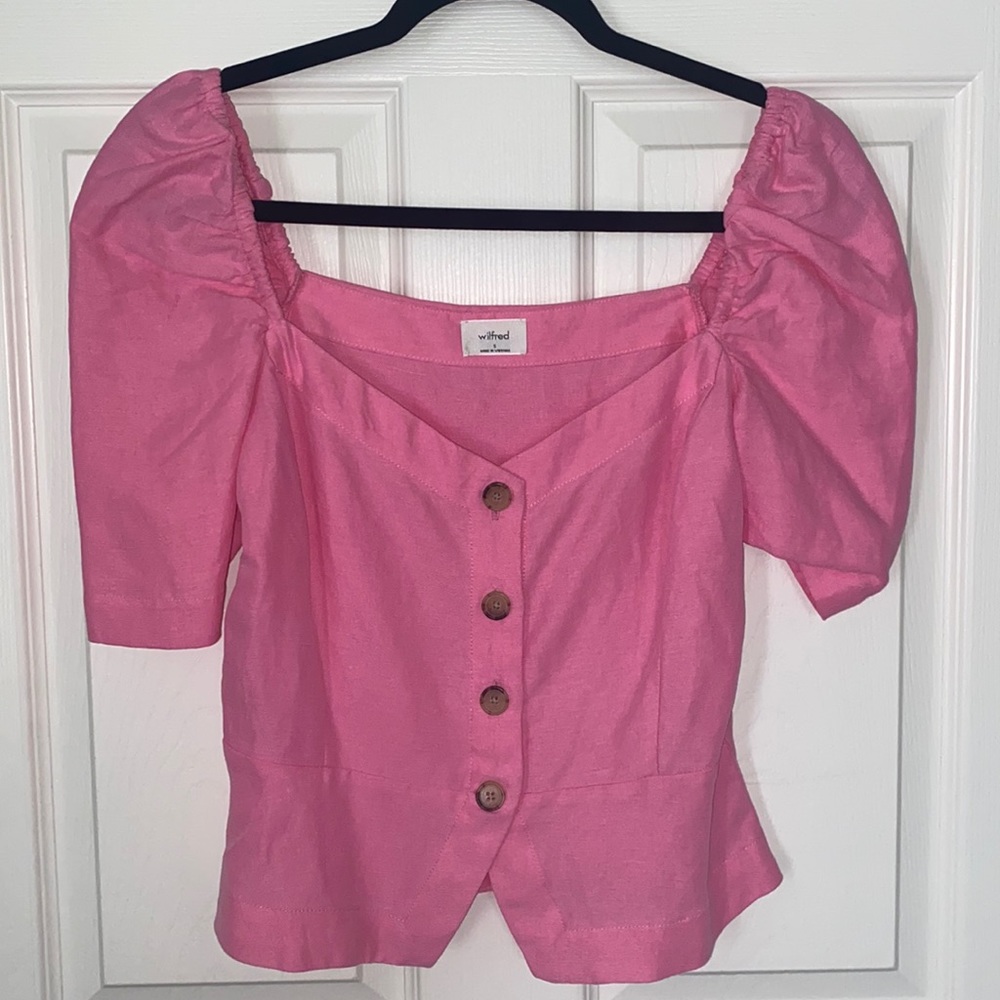 Wilfred Peplum Top